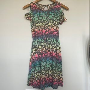 SO brand cold shoulder dress girls size XL (14)